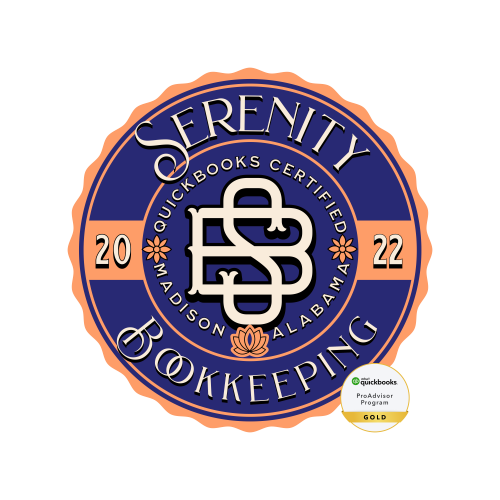 Serenity Bookkeeping Logo